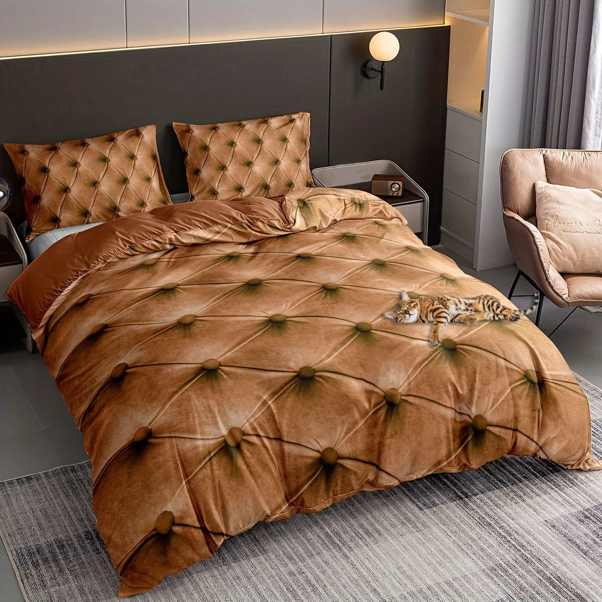 3-Piece Luxury Soft Bedding Set Comforter
