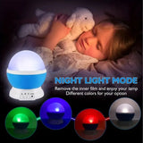 Galaxy Projector Starry Sky Rotating LED Night Light