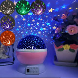 Galaxy Projector Starry Sky Rotating LED Night Light