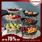 3 Layer Kitchen Fruit Bowl Tray