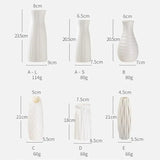 1pc Nordic Plastic Flower Vase